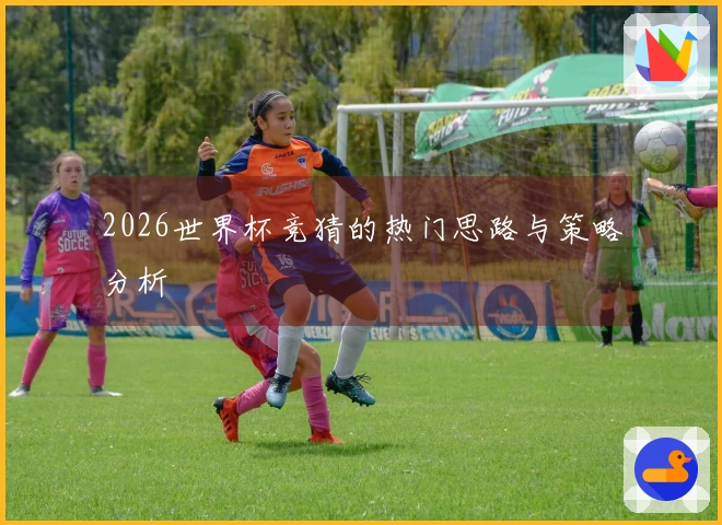 2026世界杯竞猜的热门思路与策略分析